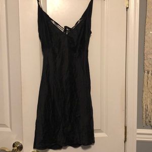 Black Silk Victoria’s Secret Slip